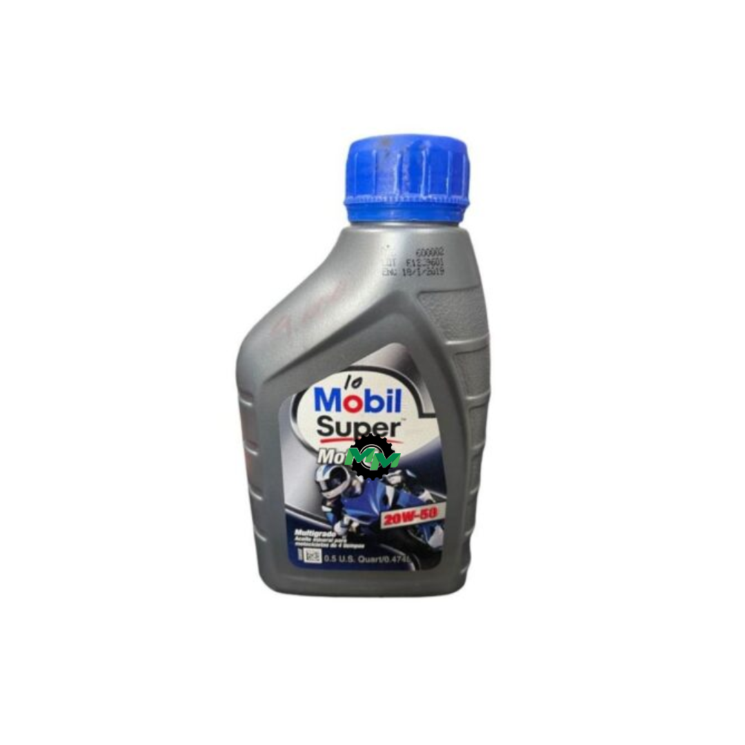 ACEITE MOBIL 20W50 TAPA AZUL 4T PINTA