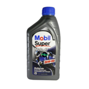 ACEITE MOBIL SUPER 20W50 TAPA AZUL 4T