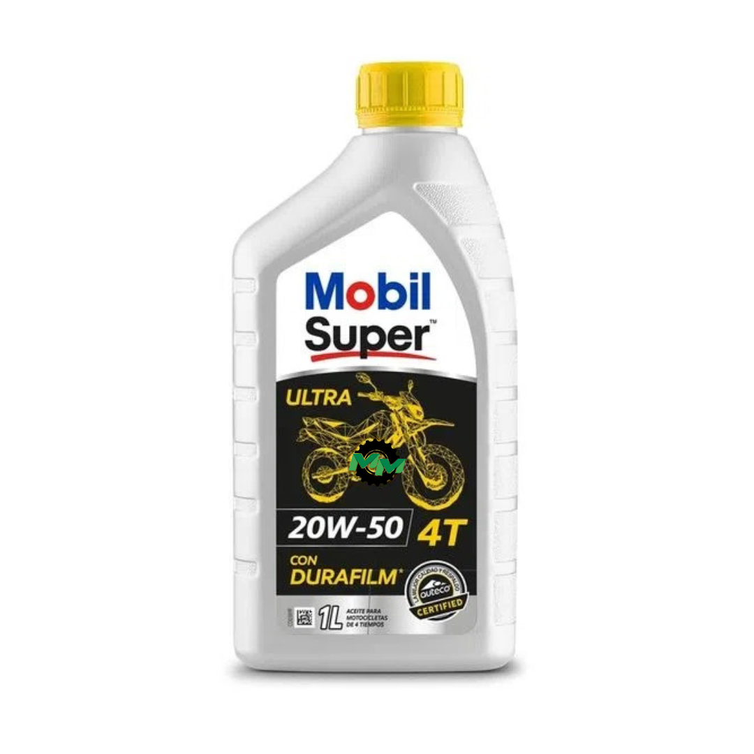 ACEITE MOBIL ULTRA 20W50 4T 1L TAPA AMARILLA