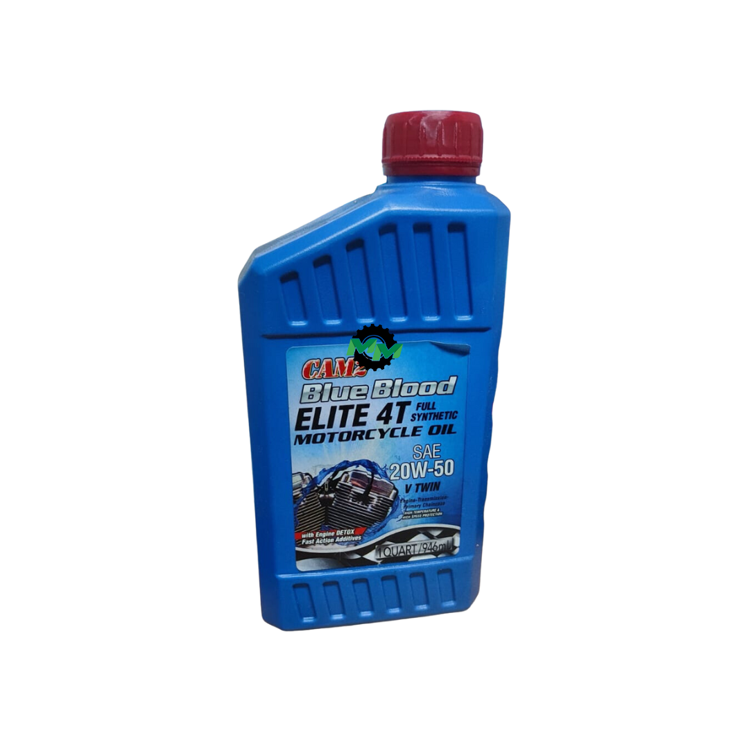 ACEITE CAM2 BLUE BLOOD FULL SINTETICO 20W50 1/4
