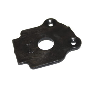 PLACA SEGURO POSAPIES TRASERA-DERECHA NS-200 ORG